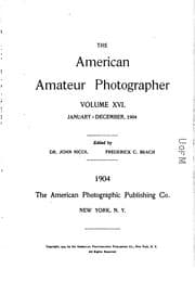 Tapa de The American Amateur Photographer