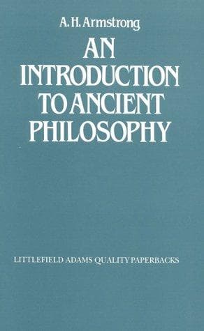 Tapa de An introduction to ancient philosophy