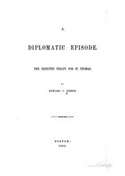 Tapa de A Diplomatic Episode: The Rejected Treaty for St. Thomas