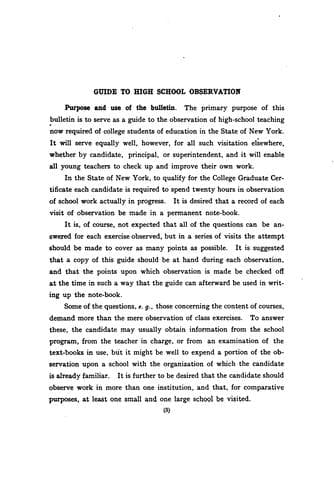 Tapa de Cornell Study Bulletins for Teachers