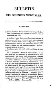 Tapa de Bulletin des sciences médicales: troisième section du Bulletin universel des ...