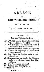 Tapa de Education complette, ou Abrégé de l'histoire ancienne: melé de géographie et de chronologie ..