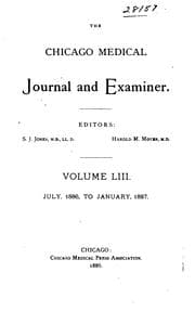 Tapa de The Chicago Medical Journal and Examiner