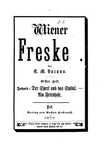 Tapa de Wiener Fresken