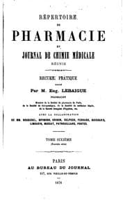 Tapa de Répertoire de pharmacie