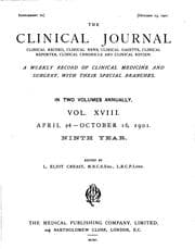 Tapa de The Clinical Journal