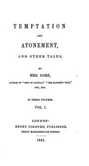 Tapa de Temptation and Atonement, and Other Tales