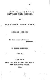 Tapa de Sayings and Doings: Or, Sketches from Life. Second Series