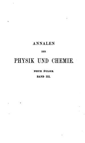 Tapa de Annalen der Physik