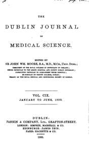 Tapa de The Dublin Journal of Medical Science