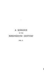 Tapa de A Romance of the Nineteenth Century