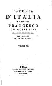 Tapa de ISTORIA D'ITALIA