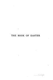 Tapa de The Book of Easter