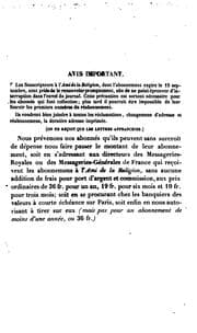 Tapa de L'Ami de la religion
