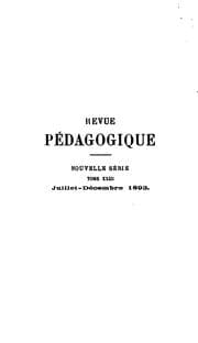 Tapa de Revue pédagogique