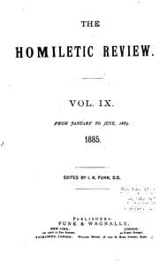 Tapa de Homiletic Review