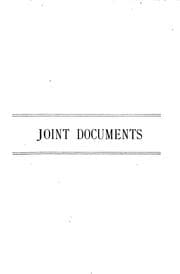 Tapa de Joint Documents ... for the Year ..
