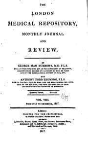 Tapa de The London Medical Repository and Review