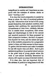 Tapa de The Vocational Guidance of Youth