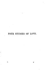 Tapa de Four studies of love