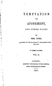 Tapa de Temptation and atonement, and other tales