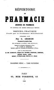 Tapa de Répertoire de pharmacie