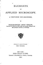 Tapa de Elements of Applied Microscopy: A Text-boook for Beginners