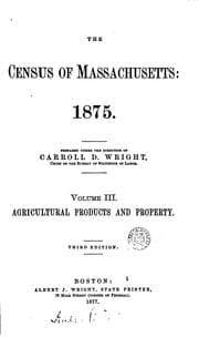 Tapa de The census of Massachusetts: 1875