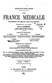 Tapa de La France médicale