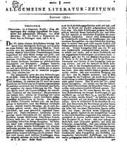 Tapa de Allgemeine Literatur-zeitung