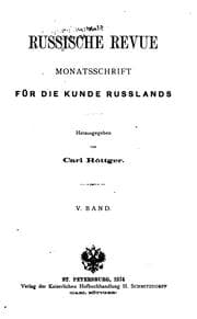 Tapa de Russische Revue