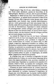 Tapa de Annales de gynécologie et d'obstétrique