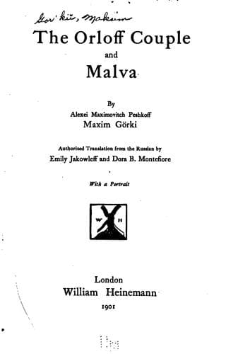 Tapa de The Orloff Couple, and Malva