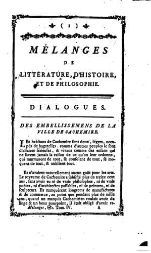 Tapa de Oeuvres de M. de Voltaire