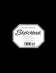 Tapa de Sketchbook Black cover 8 1/4 x 11"