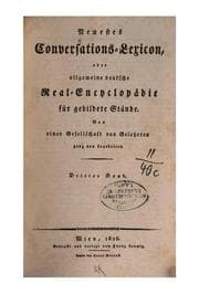 Tapa de Neuestes conversations-lexicon; oder, allgemeine deutsche Real-encyclopaedie fuer gebildete Staende