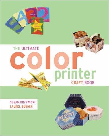 Tapa de The ultimate color printer craft book
