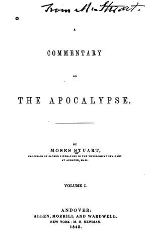 Tapa de A Commentary on the Apocalypse