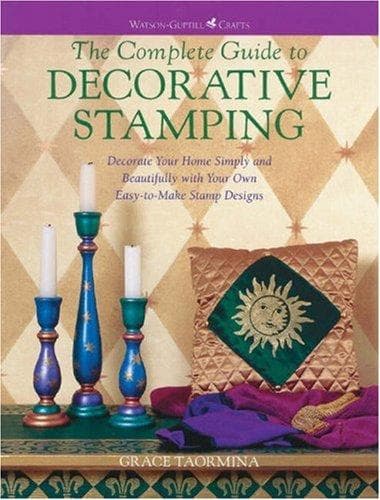 Tapa de The complete guide to decorative stamping