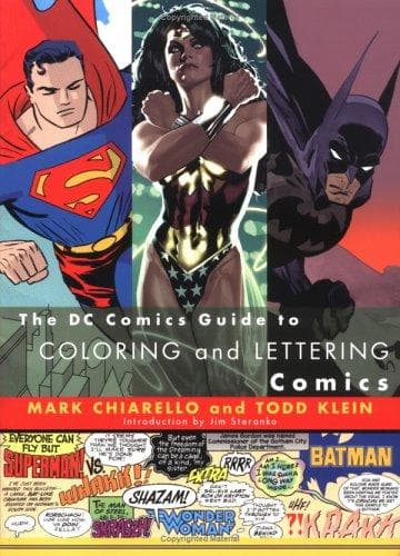 Tapa de The DC Comics guide to coloring and lettering comics