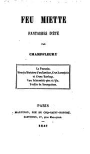 Tapa de Feu Miette, fantaisies d'éte