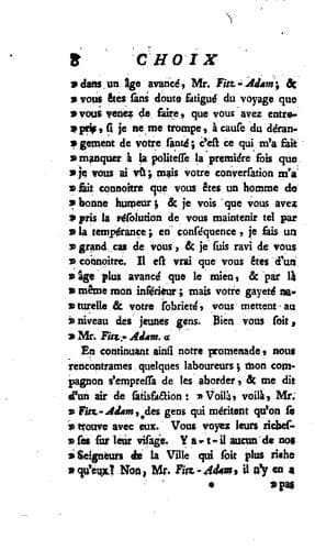 Tapa de Choix littéraire