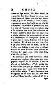 Tapa de Choix littéraire