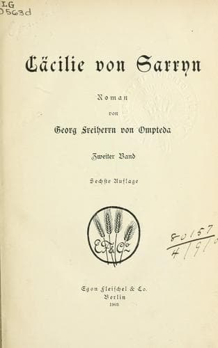 Tapa de Deutscher Adel um 1900.