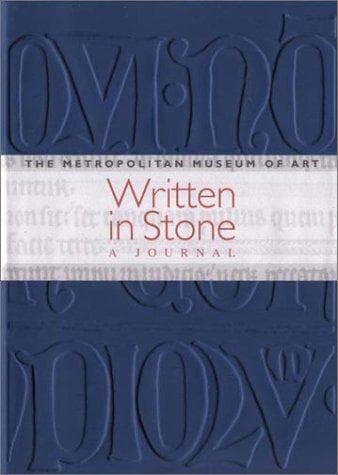 Tapa de Written in Stone - Blue