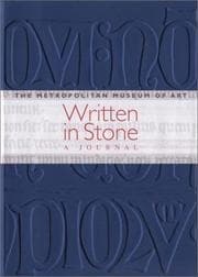 Tapa de Written in Stone - Blue