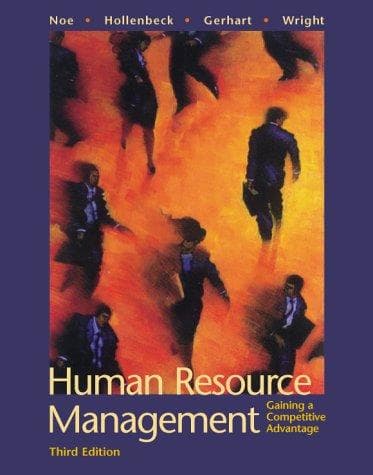 Tapa de Human Resource Management
