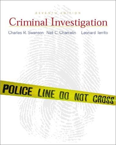 Tapa de Criminal investigation
