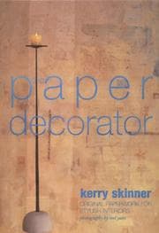 Tapa de The paper decorator