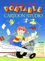 Tapa de Christopher Hart's portable cartoon studio